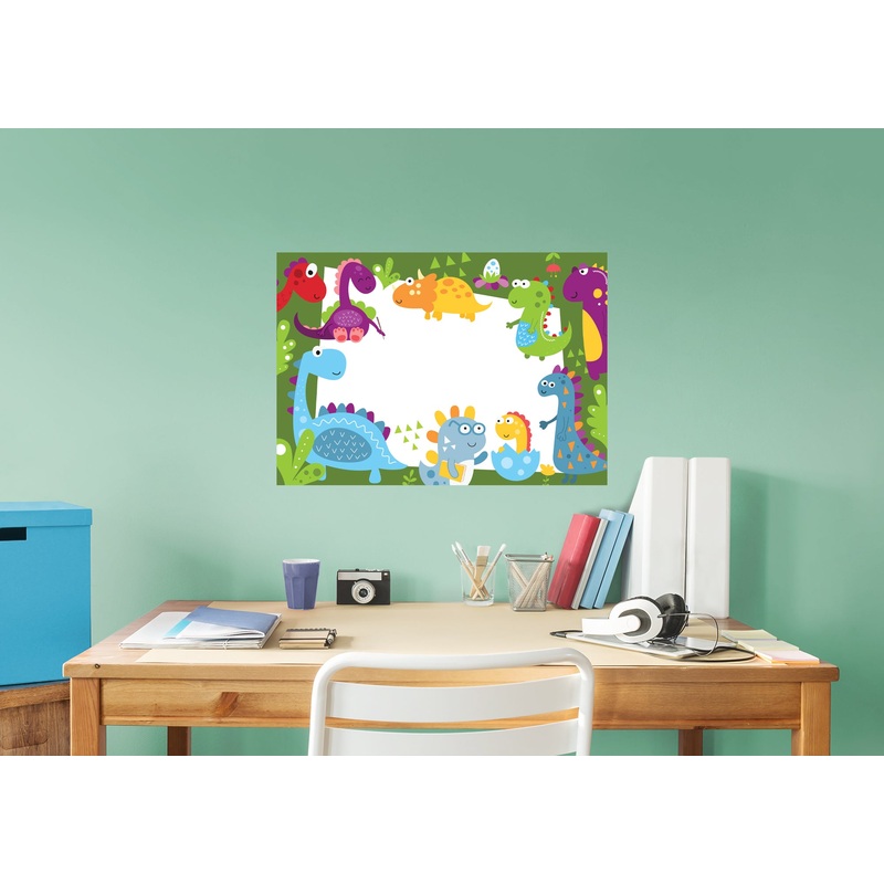 Dino’s Family Dry Erase            Removable Wall   Adhesive Decal