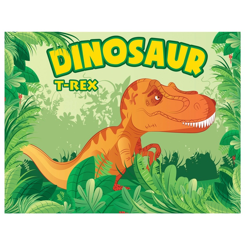 Dinosaurs: T-Rex Mural        –   Removable Wall   Adhesive Decal