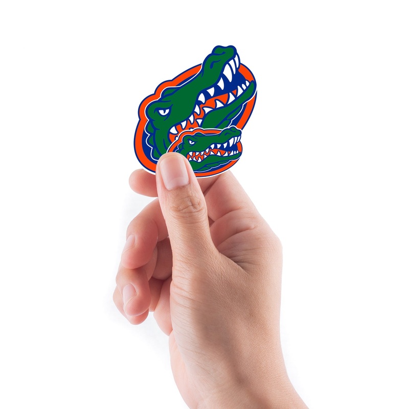 Florida Gators – 5 Logo Minis (Mixed Sizes) – Official NCAA – Reusable Vinyl Decals
