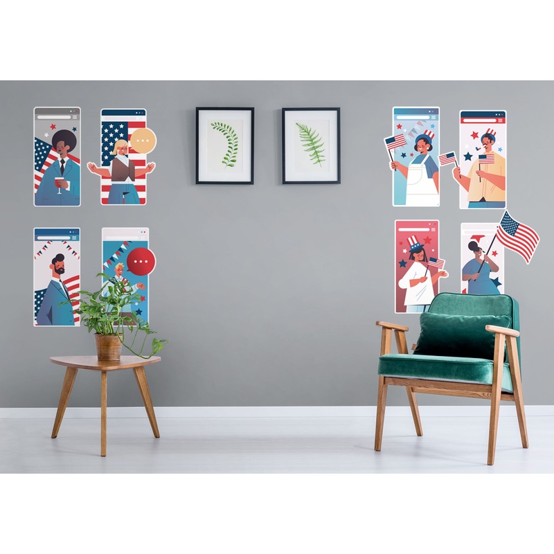 People Collection            Removable Wall   Adhesive Decal
