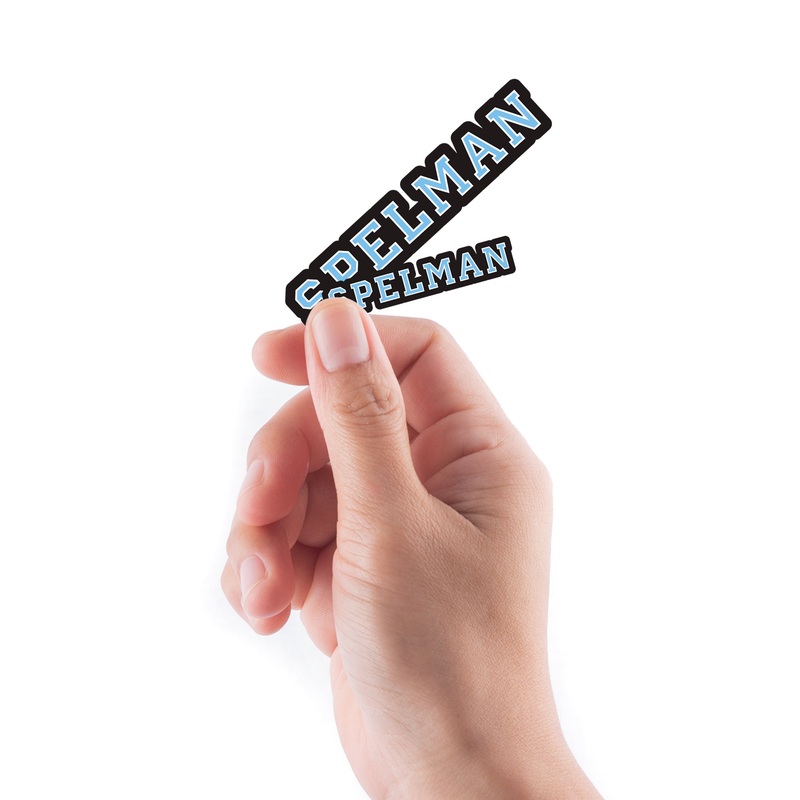 Spelman College – 5 Logo Minis (Mixed Sizes) – Official NCAA – Spelman Jaguars – Reusable Vinyl Decals