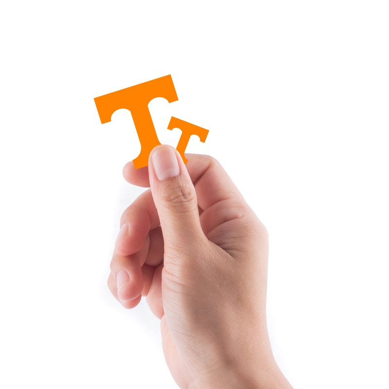 Tennessee Volunteers – 5 Logo Minis (Mixed Sizes) – Official NCAA – Reusable Vinyl Decals