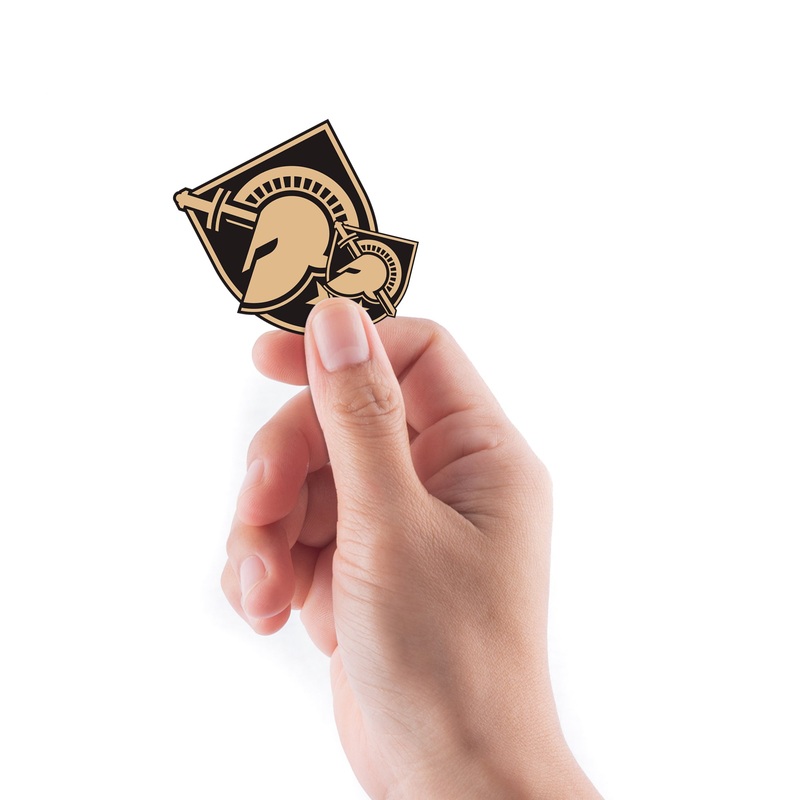 US Military Academy Black Knights – 5 Logo Minis (Mixed Sizes) – Official NCAA – Reusable Vinyl Decals