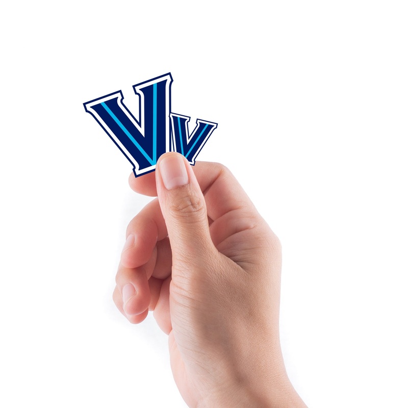 Villanova Wildcats – 5 Logo Minis (Mixed Sizes) – Official NCAA – Reusable Vinyl Decals