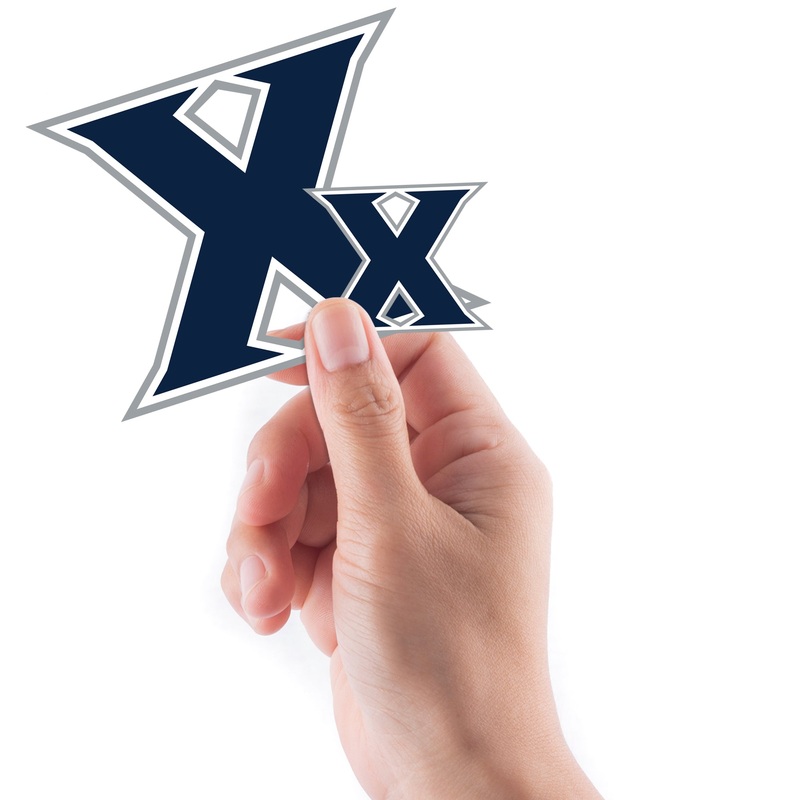 Xavier Musketeers – 5 Logo Minis (Mixed Sizes) – Official NCAA – Reusable Vinyl Decals