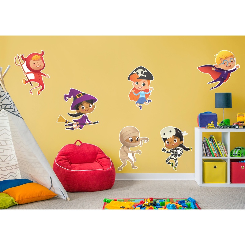 Halloween:  Characters Collection        –   Removable Wall   Adhesive Decal