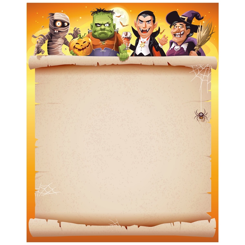 Halloween:  Dry Erase        –   Removable Wall   Adhesive Decal