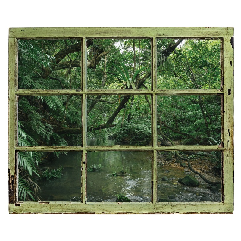 Home Decor:  Jungle Wildness        –   Removable Wall   Adhesive Decal