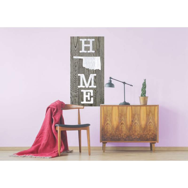 Home Products: Oklahoma Vinyl State Home Signs        –   Removable     Adhesive Decal
