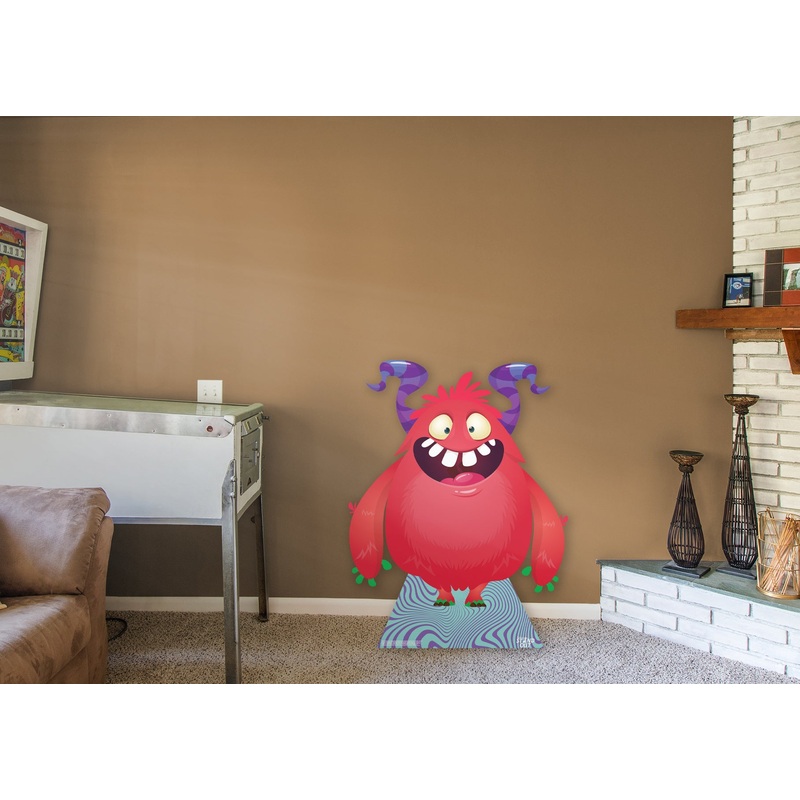 Monster:  Crazy Red Creature   Foam Core Cutout  –      Stand Out