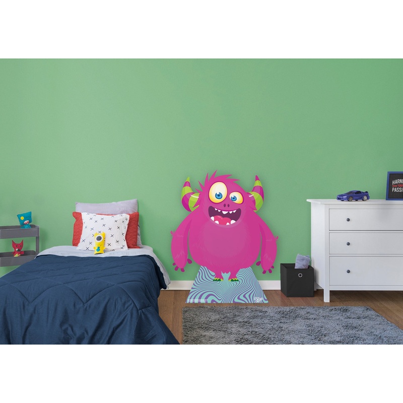 Monster:  Fuscia Creature   Foam Core Cutout  –      Stand Out