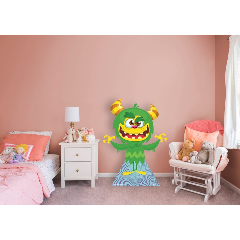 Monster:  Green Scary Monster   Foam Core Cutout  –      Stand Out