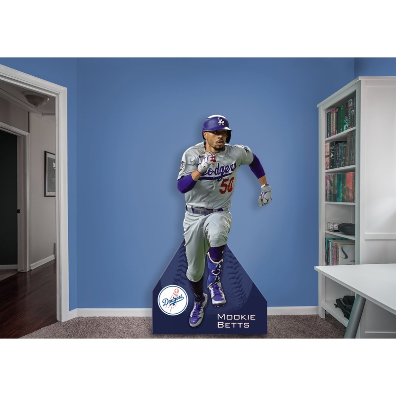 Mookie Betts – Life-Size Stand Out – Official MLB – Los Angeles Dodgers – Foam Core Cutout
