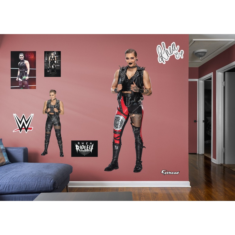 Rhea Ripley – RealBig Collection – Official WWE – Reusable Vinyl Wall Decals #1