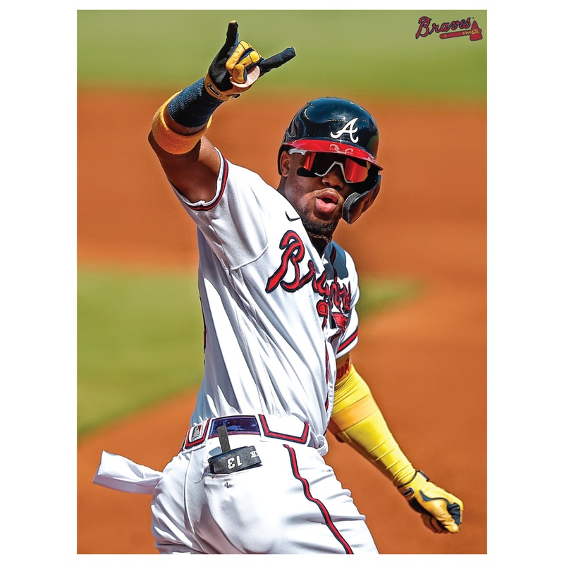 Ronald Acua Jr. – Peel & Stick Poster – Official MLB – Atlanta Braves – Reusable Vinyl Wall Decal #1