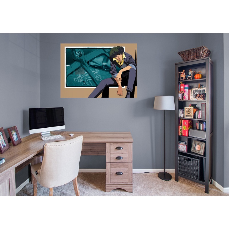 Spike Swordfish – Peel & Stick Poster – Official Funimation – Cowboy Bebop – Reusable Vinyl Wall Decal