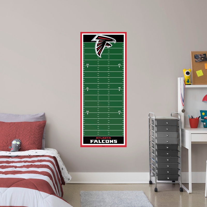Atlanta Falcons – Growth Chart – Official NFL – Reusable Vinyl Wall Decal #3