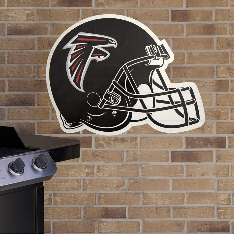 Atlanta Falcons – Helmet – Outdoor Wall Decals – Official NFL – Scratch Resistant Alumigraphics Smooth #1