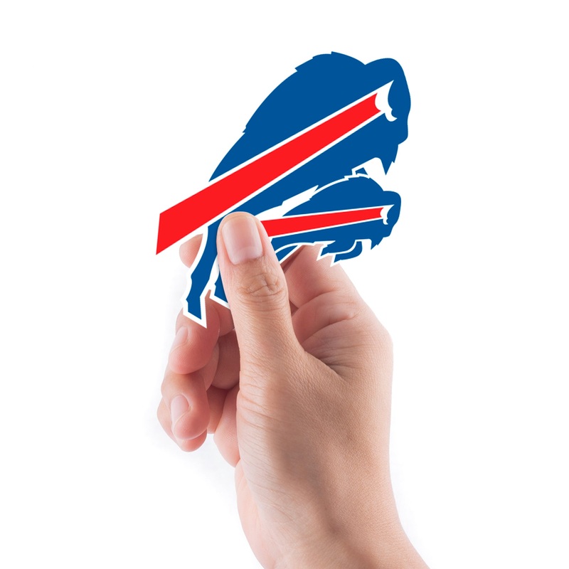 Buffalo Bills – 5 Logo Minis (Mixed Sizes) – Official NFL – Reusable Vinyl Decals
