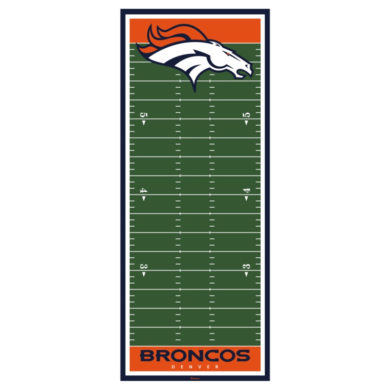 Denver Broncos – Growth Chart – Official NFL – Reusable Vinyl Wall Decal #2