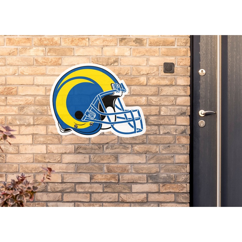 Los Angeles Rams – Helmet – Outdoor Wall Decals – Official NFL – Scratch Resistant Alumigraphics Smooth