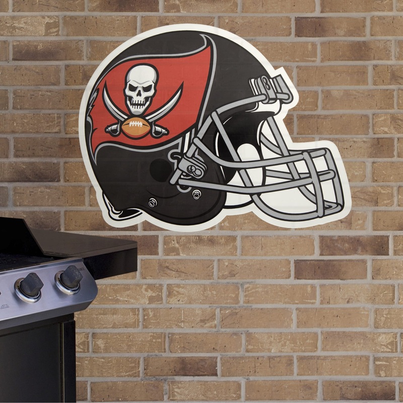 Tampa Bay Buccaneers – Helmet – Outdoor Wall Decals – Official NFL – Scratch Resistant Alumigraphics Smooth #1