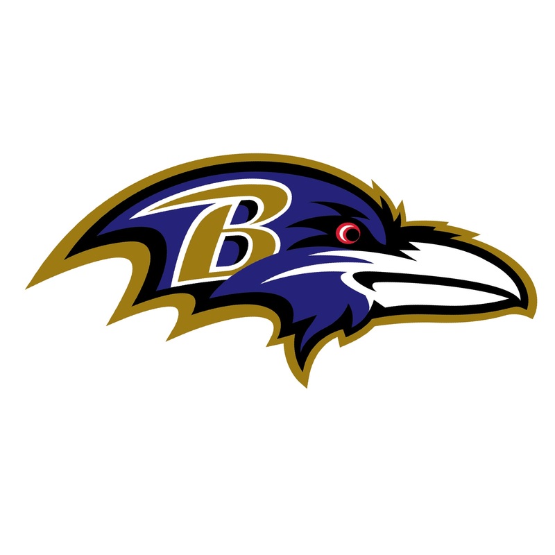 Baltimore Ravens – Logo – Outdoor Wall Decal – Official NFL – Scratch Resistant Alumigraphics Smooth