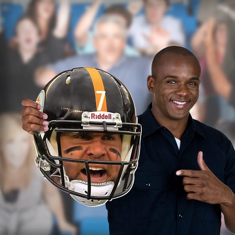 Ben Roethlisberger – Big Head – Official NFL – Pittsburgh Steelers – Foam Core Cutout #2