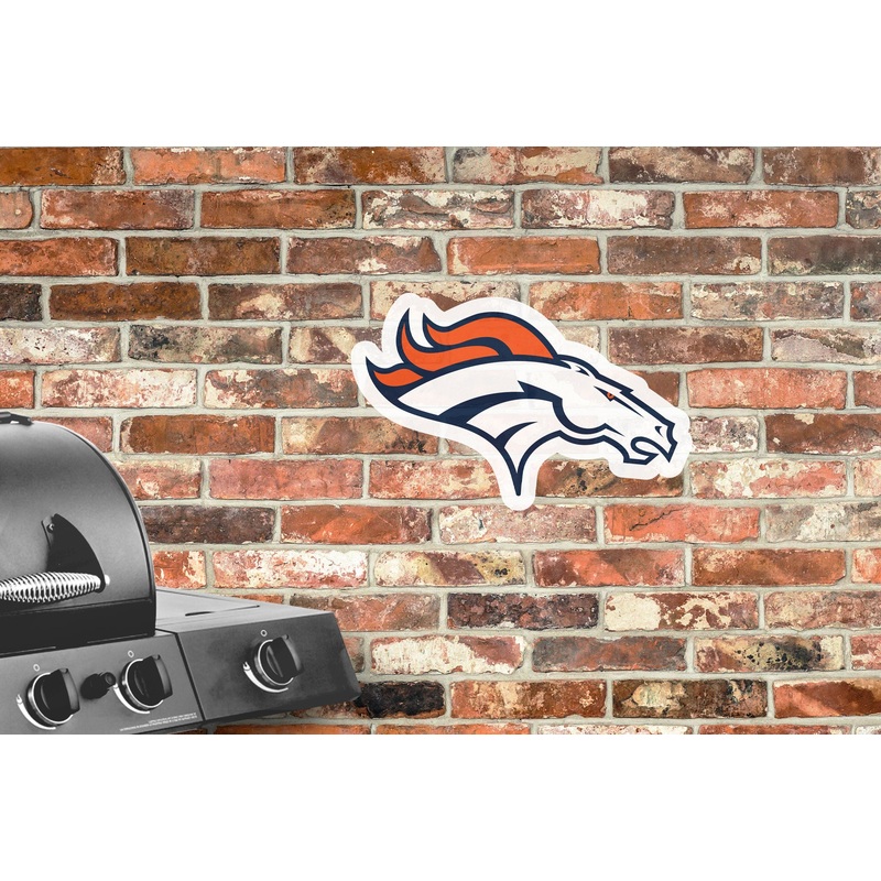 Denver Broncos – Logo – Outdoor Wall Decals – Official NFL – Scratch Resistant Alumigraphics Smooth
