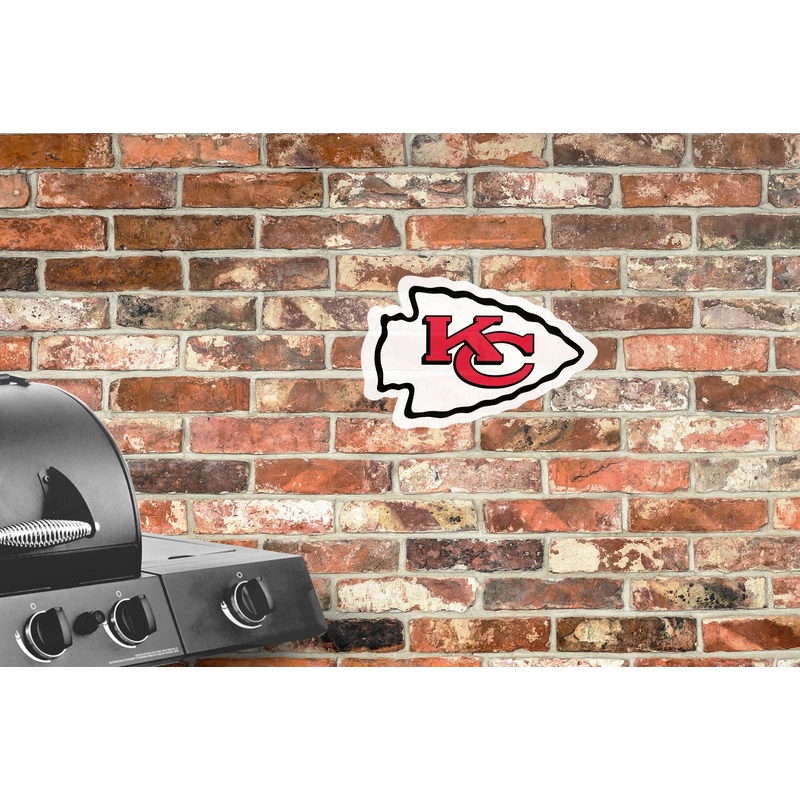 Kansas City Chiefs – Logo – Outdoor Wall Decals – Official NFL – Scratch Resistant Alumigraphics Smooth
