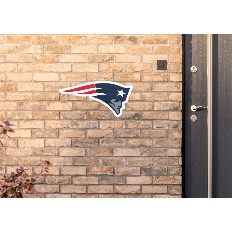 New England Patriots – Logo – Outdoor Wall Decals – Official NFL – Scratch Resistant Alumigraphics Smooth