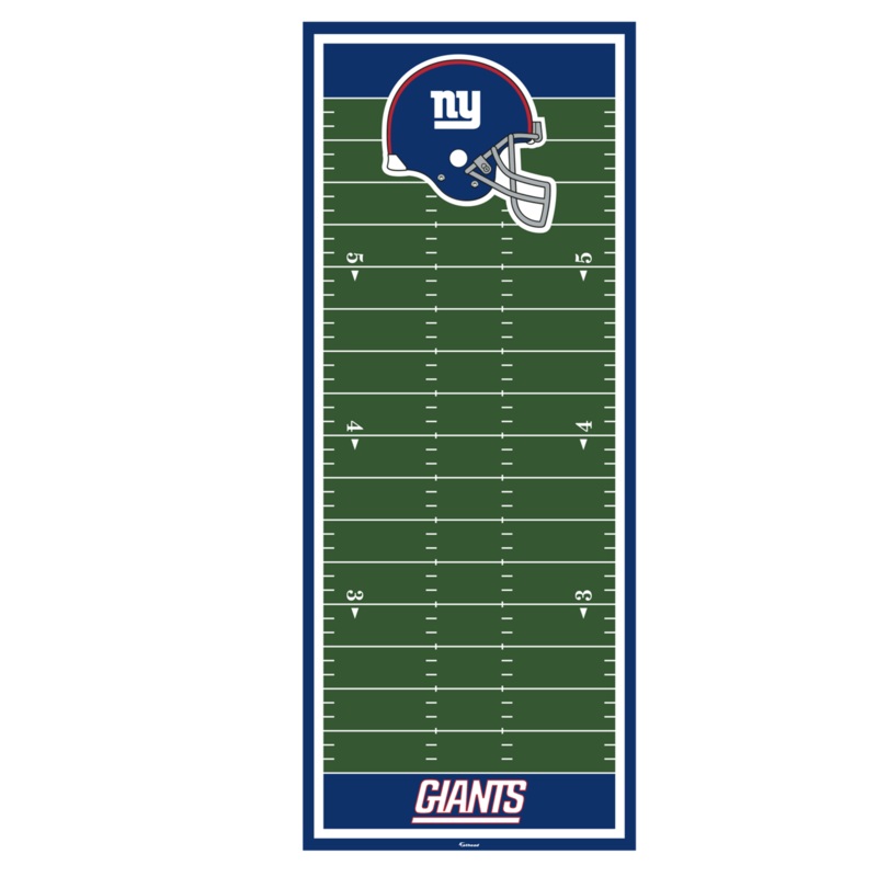 New York Giants – Growth Chart – Official NFL – Reusable Vinyl Wall Decal #2