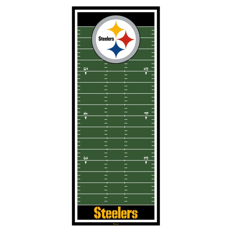 Pittsburgh Steelers – Growth Chart – Official NFL – Reusable Vinyl Wall Decal #2
