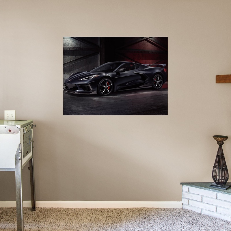 Chevrolet: Corvette Stringray Mural        – Officially Licensed General Motors Removable Wall   Adhesive Decal