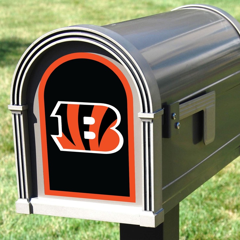 Cincinnati Bengals – Mailbox Logo – Outdoor Wall Decal – Official NFL – Scratch Resistant Alumigraphics Smooth