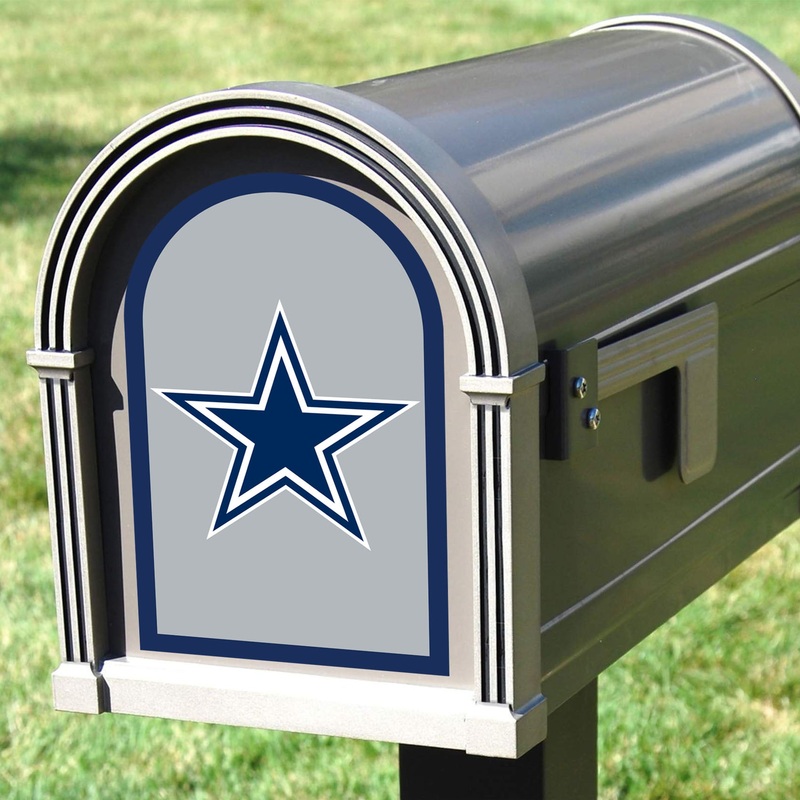 Dallas Cowboys – Mailbox Logo – Outdoor Wall Decal – Official NFL – Scratch Resistant Alumigraphics Smooth