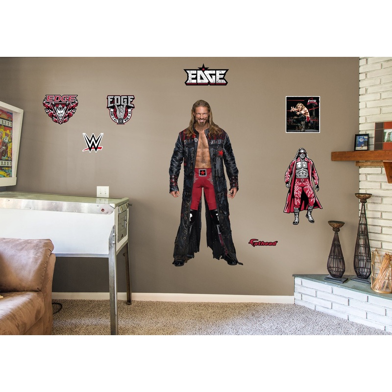 Edge – RealBig Collection – Official WWE – Reusable Vinyl Wall Decals