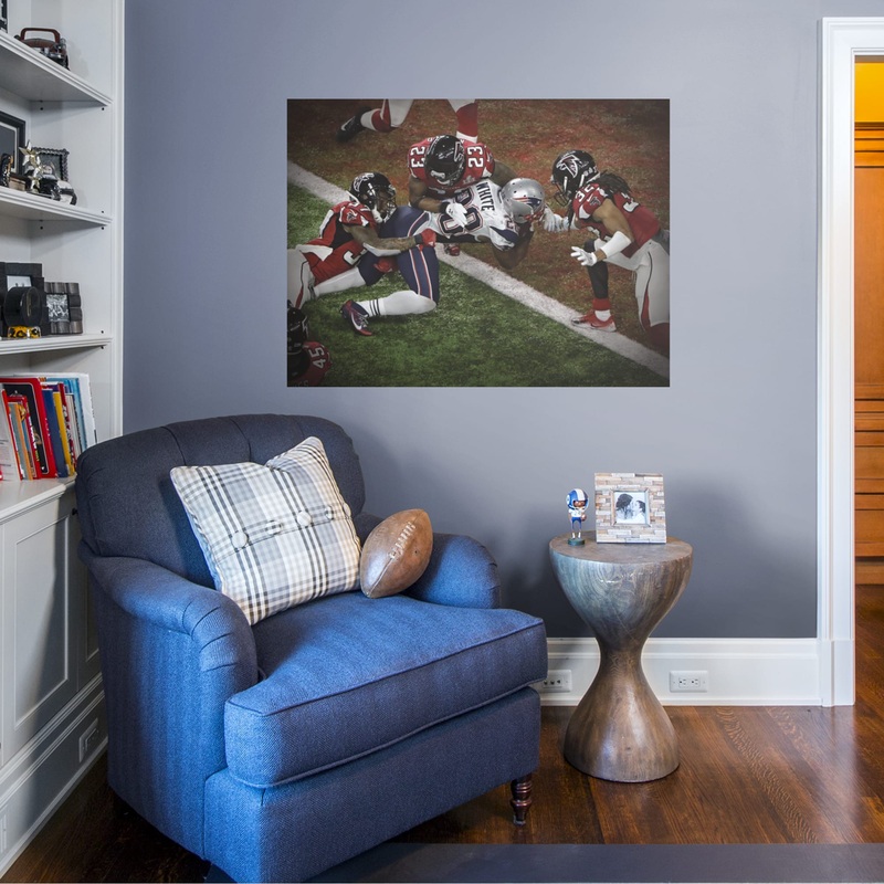 James White – Super Bowl 51 Game Winning TD – Peel & Stick Poster – Official NFL – New England Patriots – Reusable Vinyl Wall Decal