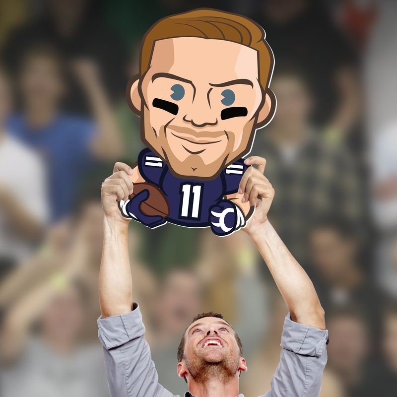 Julian Edelman – Big Head – Official NFL – New England Patriots – Foam Core Cutout #1
