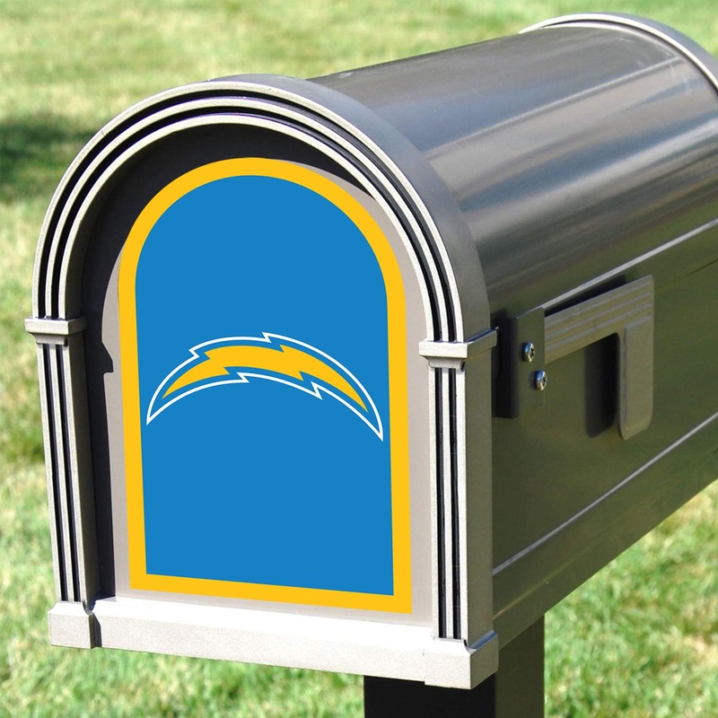 Los Angeles Chargers – Mailbox Logo – Outdoor Wall Decal – Official NFL – Scratch Resistant Alumigraphics Smooth