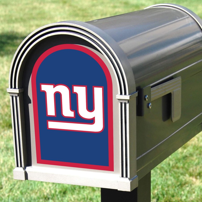New York Giants – Mailbox Logo – Outdoor Wall Decal – Official NFL – Scratch Resistant Alumigraphics Smooth