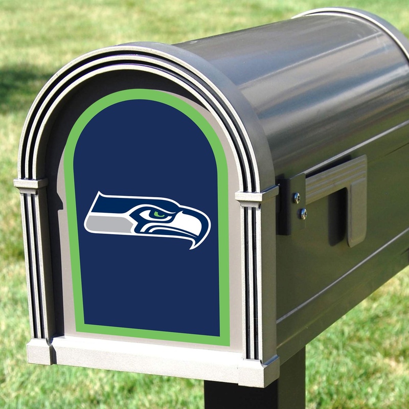 Seattle Seahawks – Mailbox Logo – Outdoor Wall Decal – Official NFL – Scratch Resistant Alumigraphics Smooth