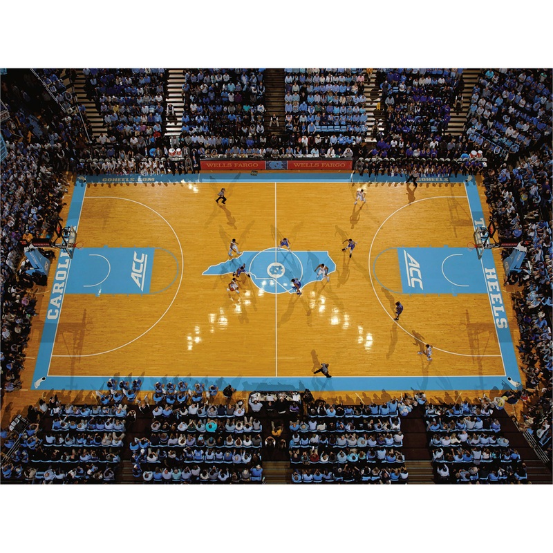 Dean E. Smith Center – Peel & Stick Poster – Official NCAA – North Carolina Tar Heels – Reusable Vinyl Wall Decal