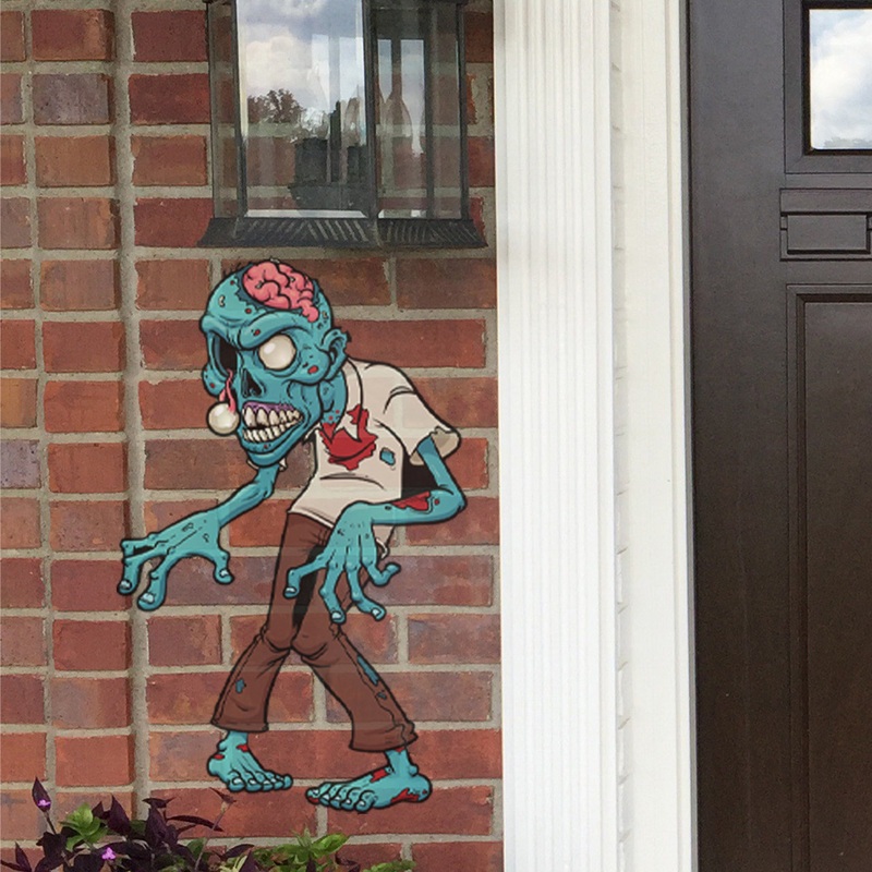 Halloween: Blue Zombie Alumigraphic        –      Outdoor Graphic