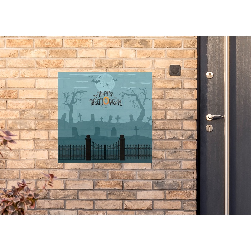 Halloween: Cemetery Alumigraphic        –      Outdoor Graphic