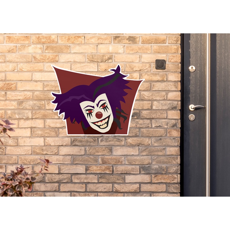 Halloween: Clowns Circus Alumigraphic        –      Outdoor Graphic