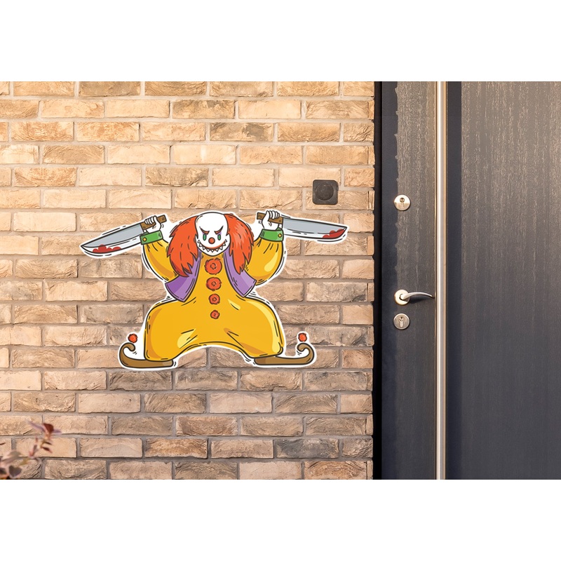 Halloween: Clowns Knives Alumigraphic        –      Outdoor Graphic