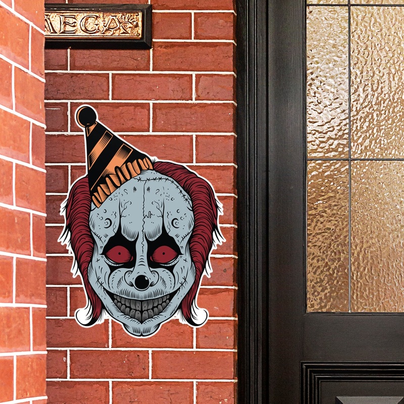 Halloween: Clowns Old Alumigraphic        –      Outdoor Graphic