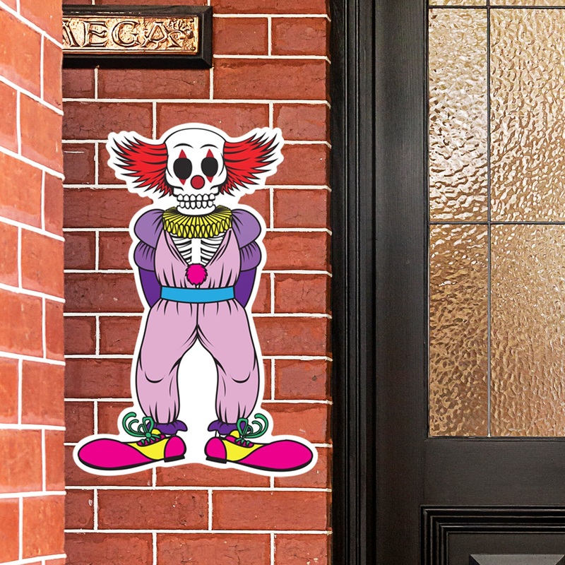 Halloween: Clowns Skeleton Alumigraphic        –      Outdoor Graphic
