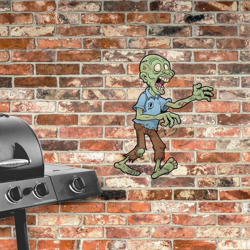 Halloween: Green Zombie Alumigraphic        –      Outdoor Graphic